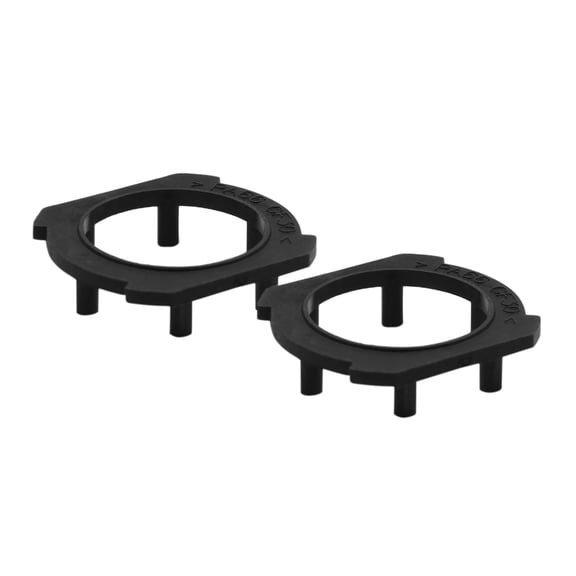 2pcs Black Plastic Car H7 Headlight Holder Retainer Adapter for Mazda