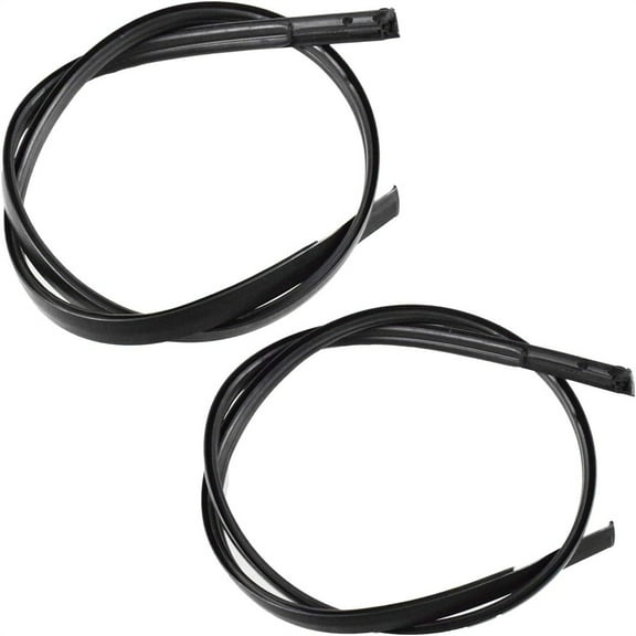 2pcs Black Roof Trim Molding Kit For TOYOTA COROLLA 2009-2013