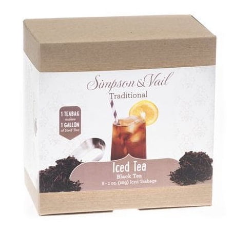 2pcs Black Tea Iced Teabags (8 1 Ounce Bags / 8 Gallons)