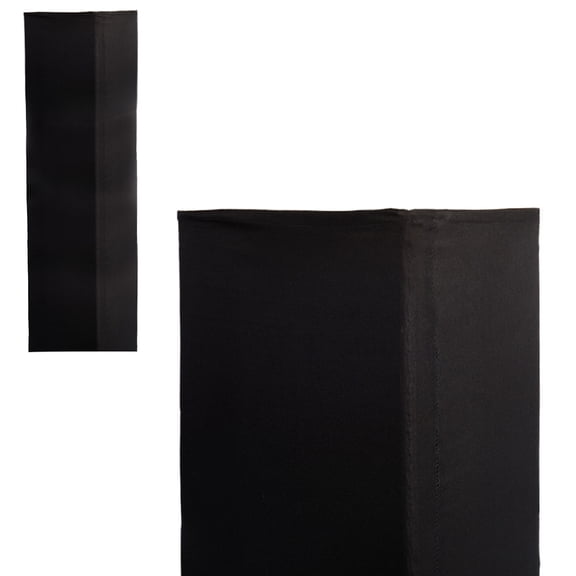 2pcs Black Truss Cover Box Truss Cover Fits 78.74x 7.87In Box Frame Seamless Integration Wrinkle-Free Resilient Decoration Column Frame Decoration