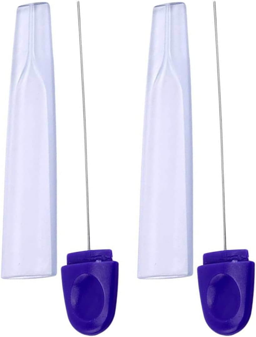 2pcs Blue Tester Stick Bread Cake Pastry Steel Cooking Muffin Pin DIY