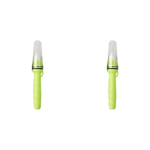 2pcs Boat Flares & Emergency Signals - Waterproof Marine LED Flares for Boats, Fishing Buoys & Nets - SOS Distress Light for Night Fishing & Water Safety