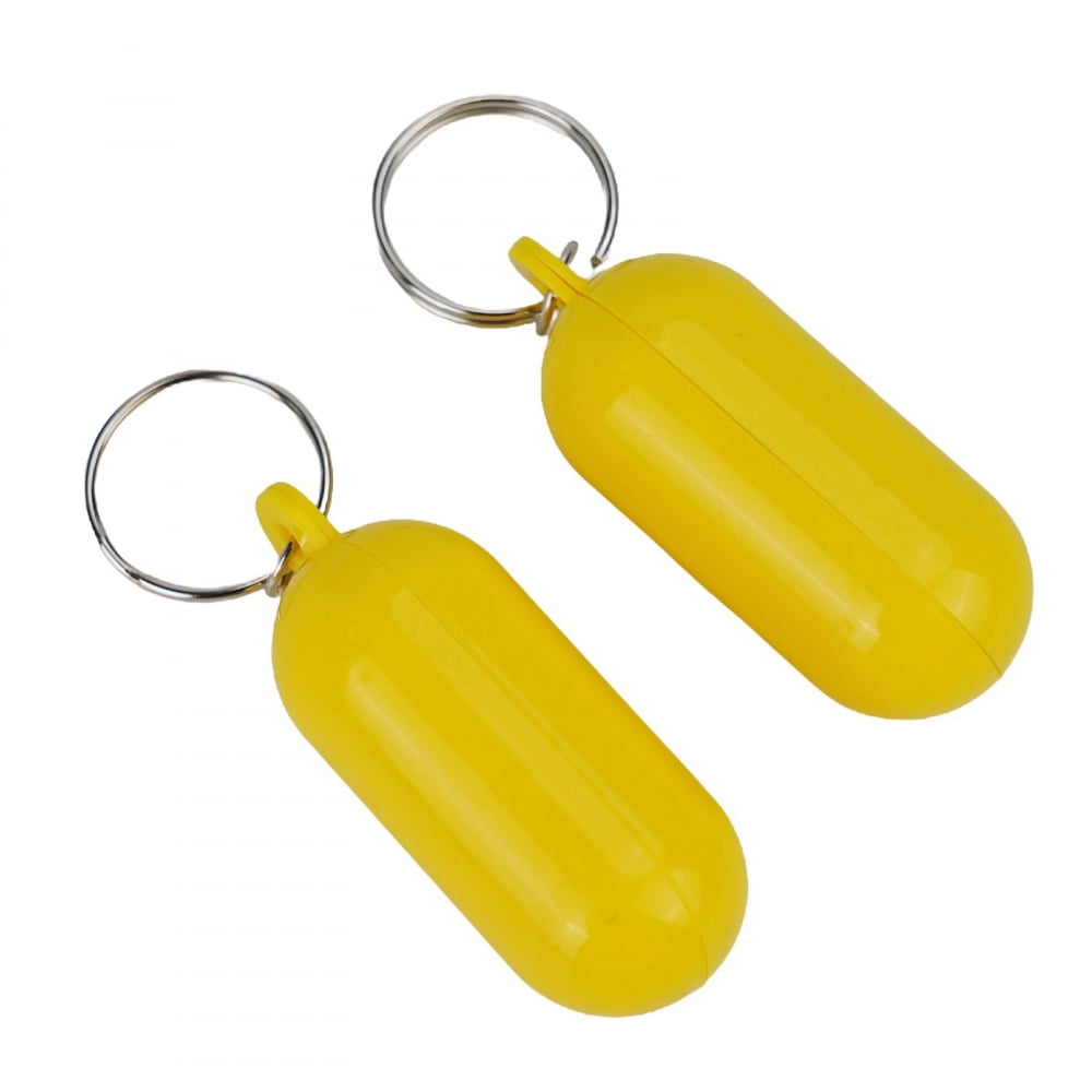 2pcs Boat Kayak Floating Keyring Fender Buoyant Key Ring Marine Sailing ...