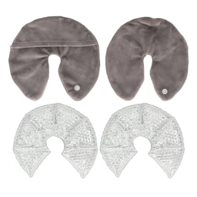 2pcs Breast Gel Pack Hot Cold Compress Reduce Swelling Dredge Mammary