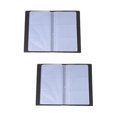 thumbnail image 1 of CIMAXIC Practical Black Business Card Holder Book for Collection 2Pcs, 1 of 6