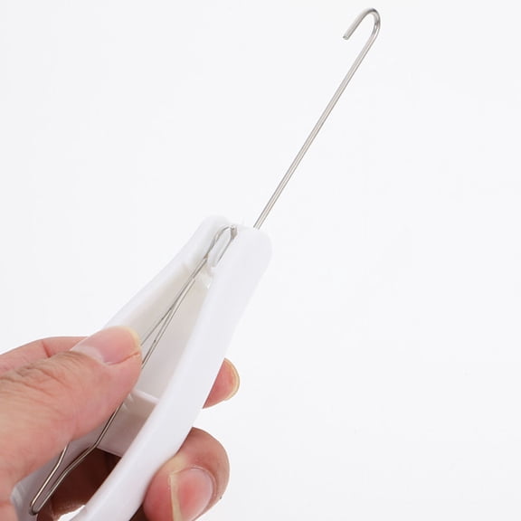 YOSADIER Dressing Aid Tool with Wire Tip and Lock Button for Easier Clothing Assistance, 2 Pieces Set