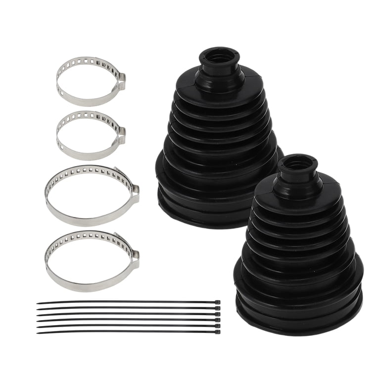 CV Axle Inner & Outer Boot 6 Piece Kit-Fits: Acura CL Honda-INCLUDES 4 CLAMPS