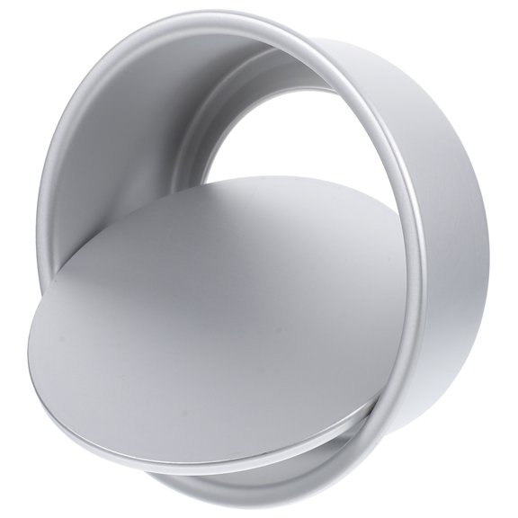 2-Pack Nonstick Round Cake Baking Pans with Removable Bottoms, Perfect for Cakes, Pancakes, and Desserts