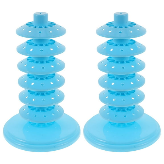 Raindrops 2pcs Multi tiered Cake Pop Stand Display Tower Lollipop Holder for Retail