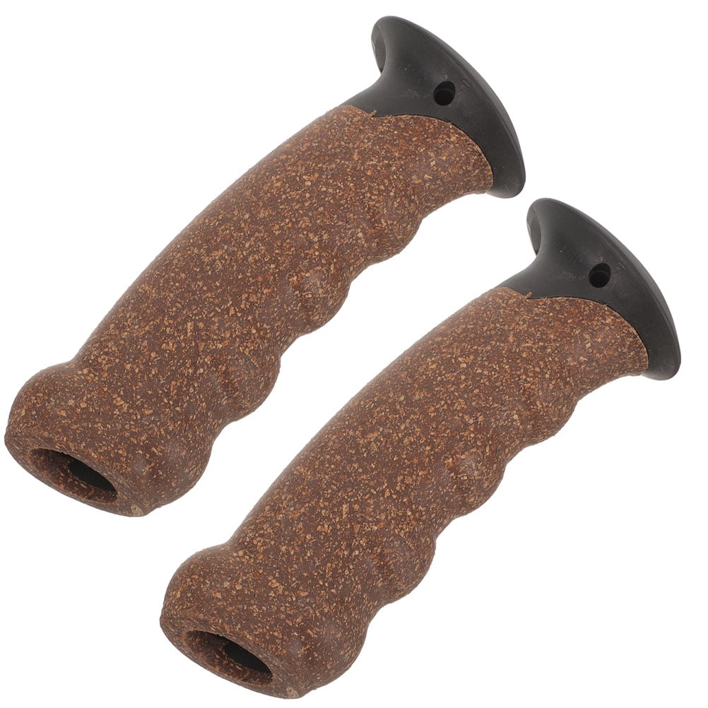 2pcs Camping Hiking Pole Handle Cork Trekking Pole Grip Outdoor