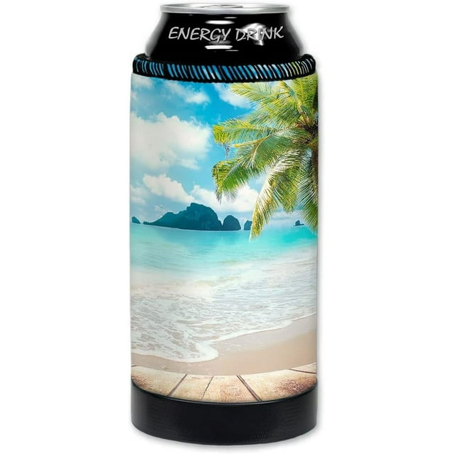 2pcs Can Cooler (Made in USA) Premium Neoprene Wetsuit Material