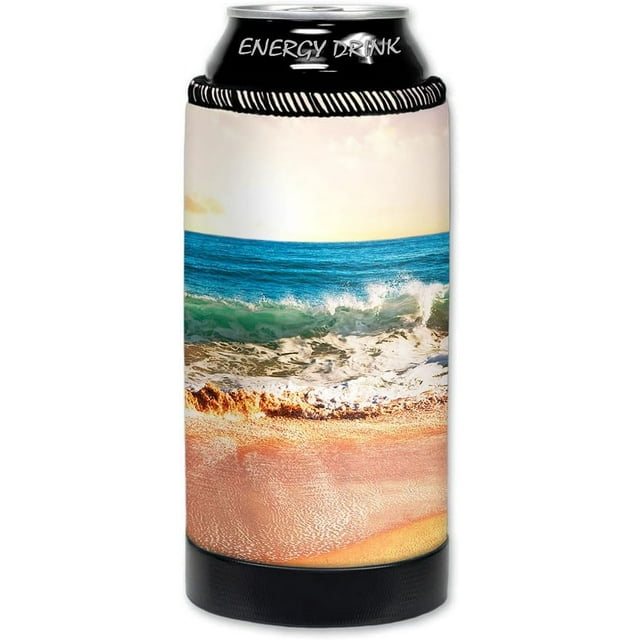 2pcs Can Cooler (Made in USA) Premium Neoprene Wetsuit Material