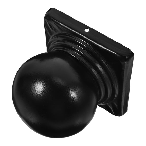 2pcs Cap For Fence Practical Fence Finial Decoration Decorative Galvanized Iron Fence Topper Decor Fence Cap Decorative Fence Finial Metal Fence Cap Garden Delicate Fence Topper