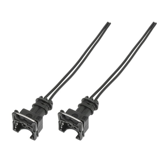 2pcs Car Auto Fuel Injector Connector Cable for EV1 for OBD1 Fuel Injector Plug Harness Pigtail Wire