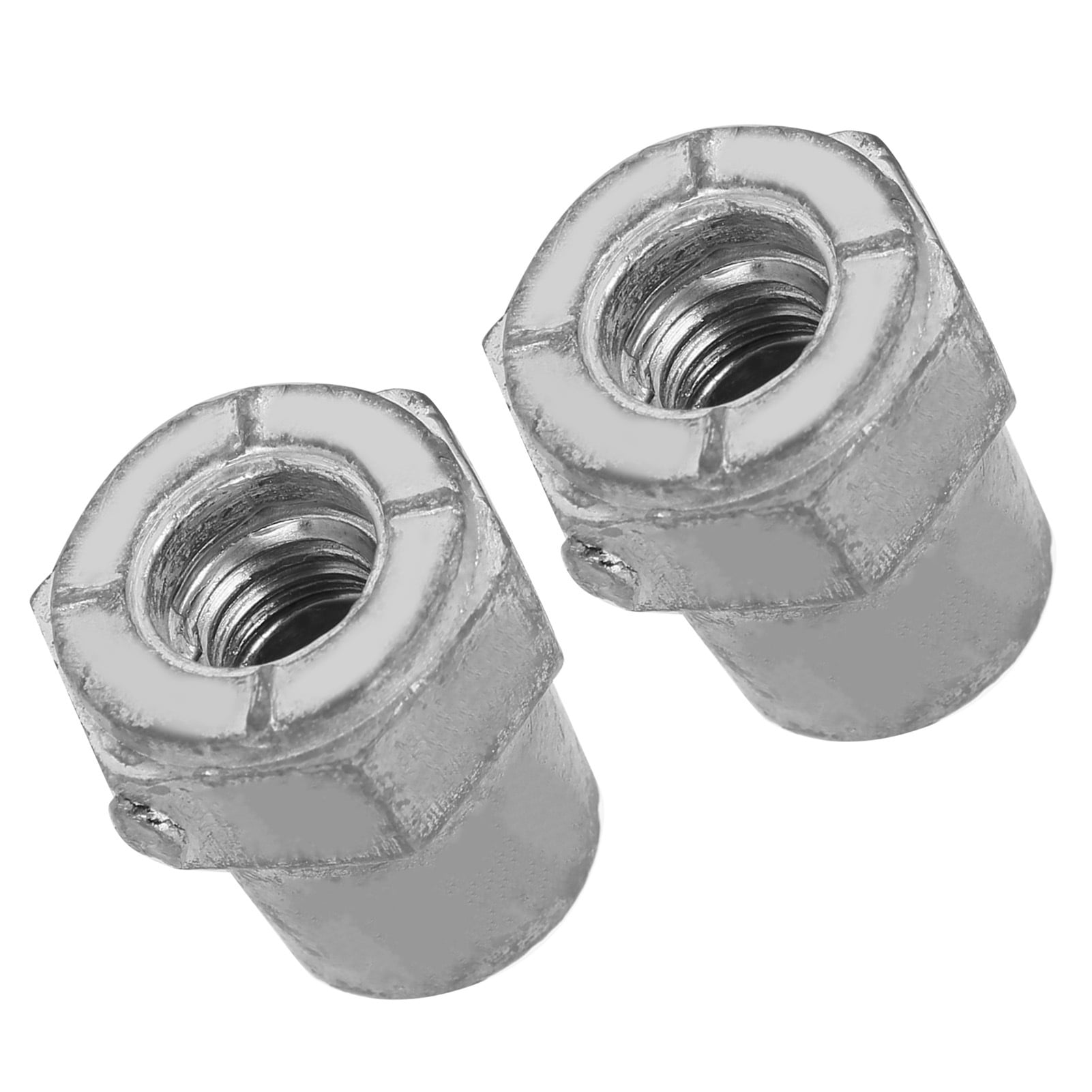 2pcs Car Battery Terminal Clamp Column Connector Positive Negative With