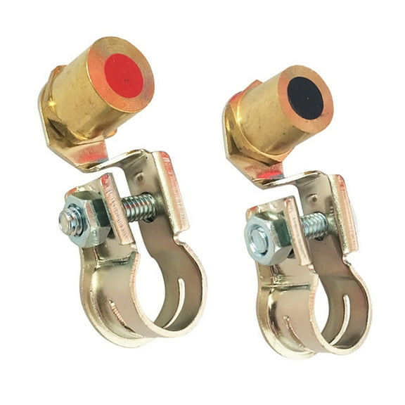 2pcs Car Battery Terminal Clamp Pile Clip Connector Quick Release Extender Universal Terminal Clamp Connector Extender