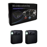 2pcs Car Door Light Projector Custom Pattern And Logo Led Car Door Lights Logo Projector USB Rechargeable Door Step Courtesy Welcome Lights