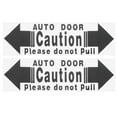 thumbnail image 1 of 2pcs Car Door Open Stickers Car Door Warning Stickers Automatic Door Sticker, 1 of 8