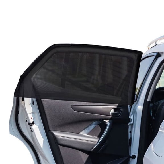 2pcs Car Front Window Screen Mesh, Suitable for Camping, Travel, UV-Protection, Breathable Mesh Car Window Sunshade for SUV Cars