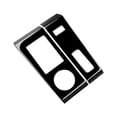 thumbnail image 1 of 2pcs Car Glossy Black Central Gear Shift Panel Control Panel Decal Interior Modification For 2022+, 1 of 5