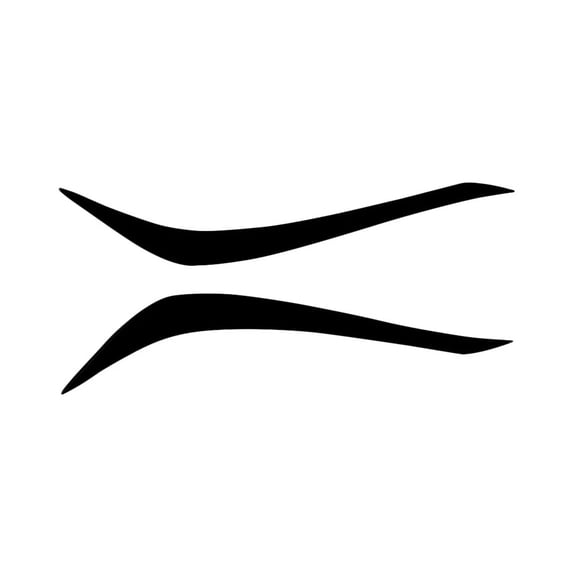 2pcs Car Headlight Eyebrow Eyelid Cover Stickers Trim Black ABS For Toyota Mark X REIZ 2010 2011 2012