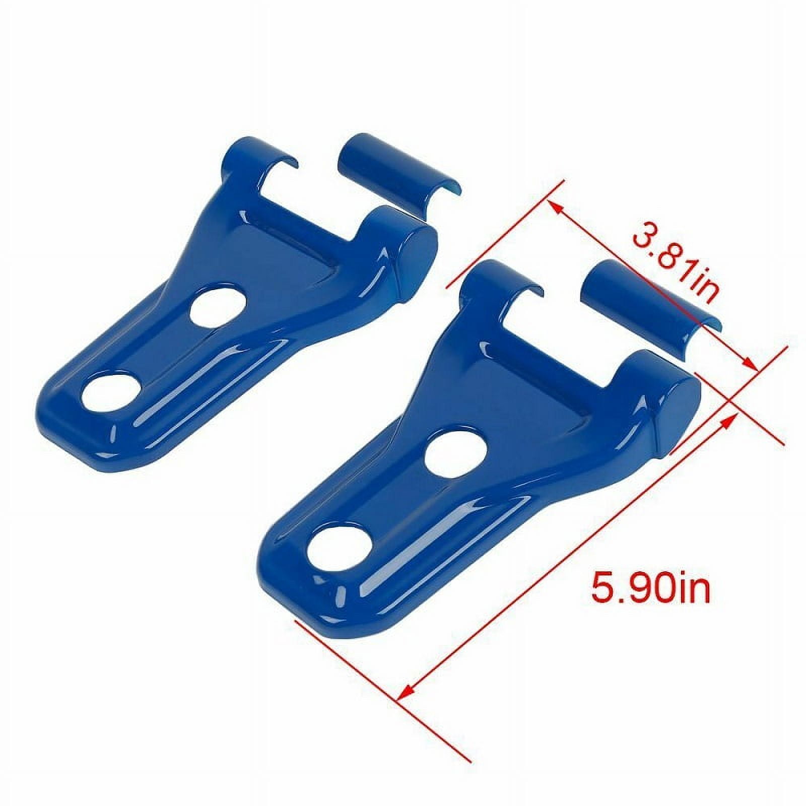 2pcs Car Hood Engine Hinge Cover ABS Trim Car Accessories Jeep Wrangler JL 2018 2019 2020 2021 2022 2023