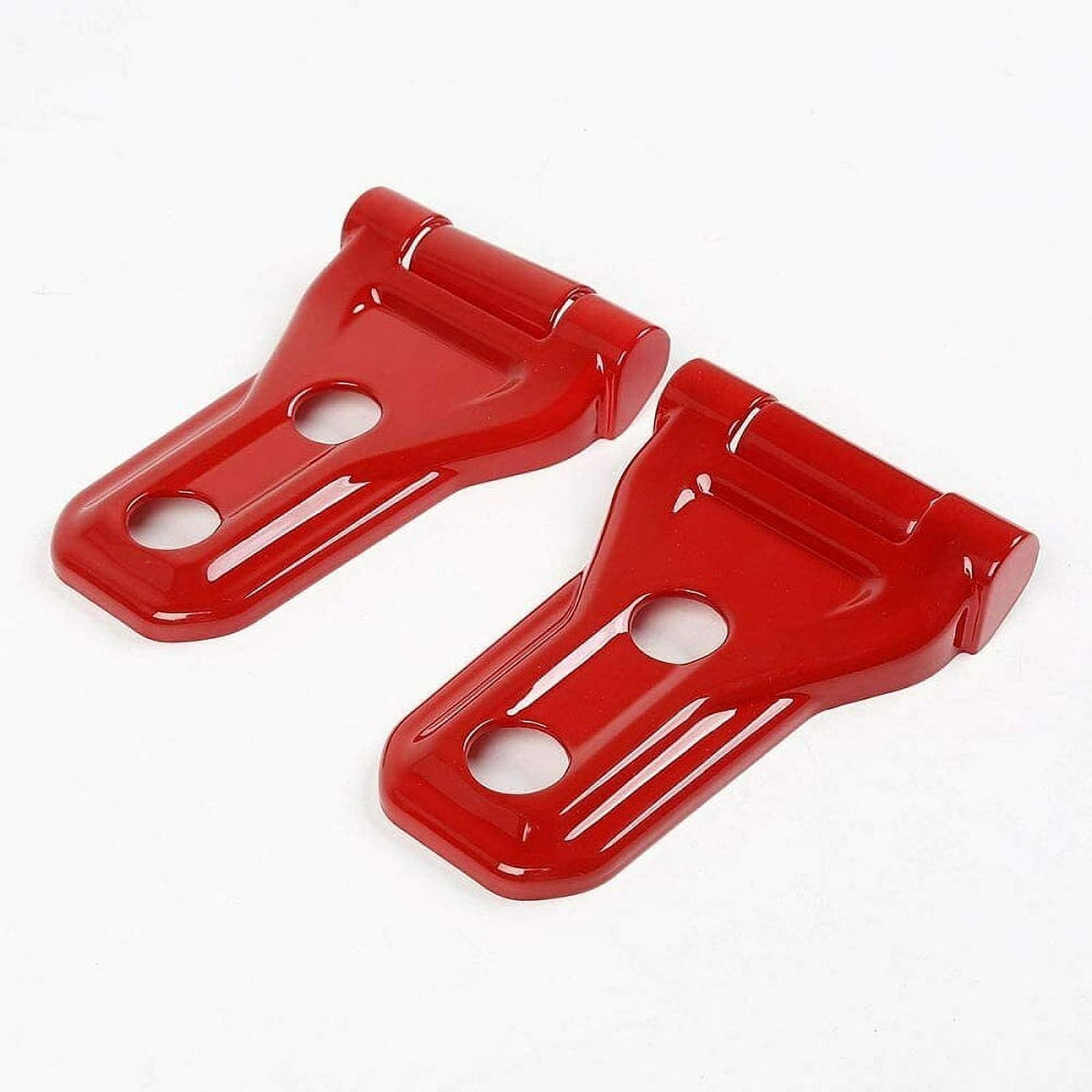2pcs Car Hood Engine Hinge Cover ABS Trim Car Accessories Jeep Wrangler JL 2018 2019 2020 2021 2022 2023