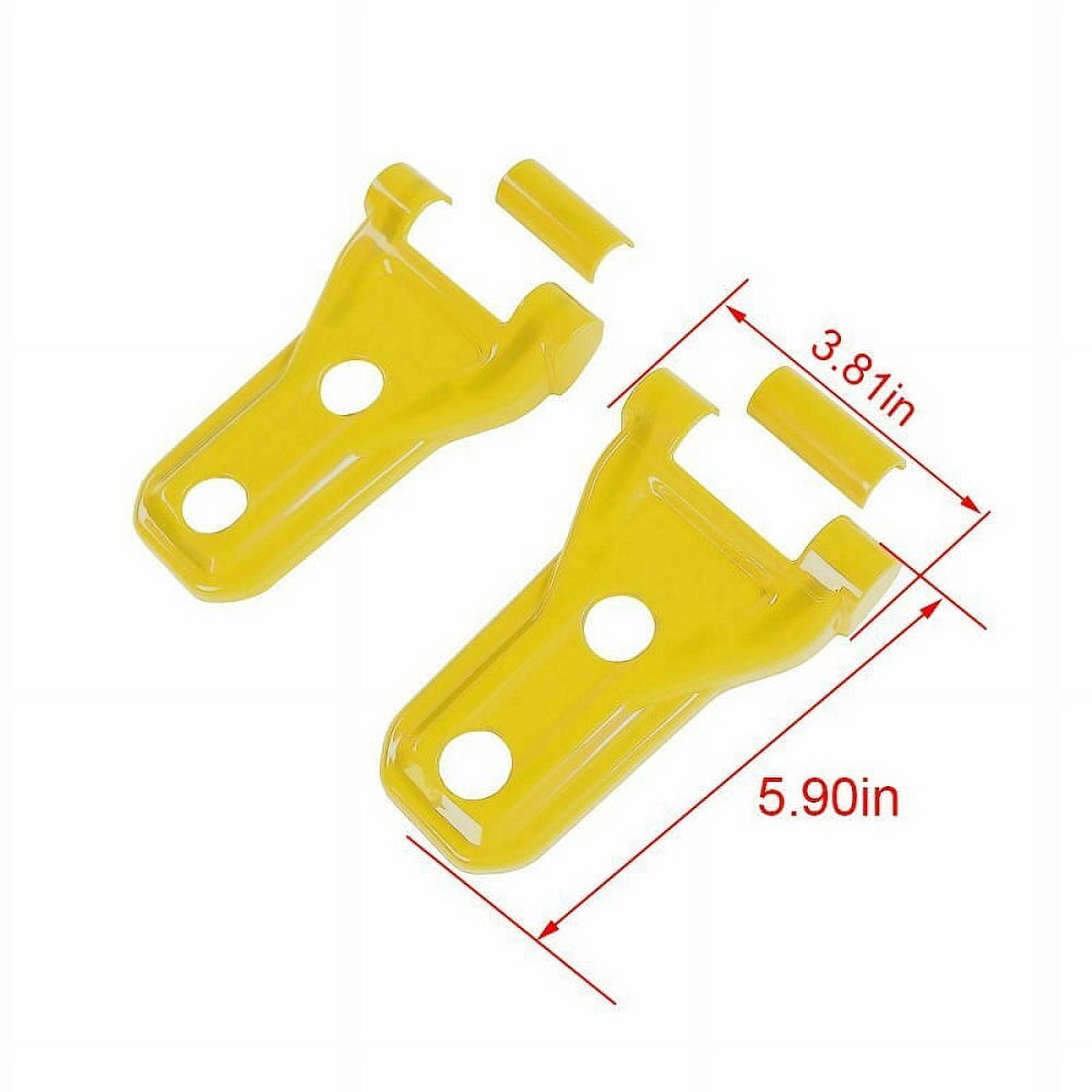 2pcs Car Hood Engine Hinge Cover ABS Trim Car Accessories Jeep Wrangler JL 2018 2019 2020 2021 2022 2023