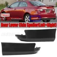 thumbnail interactive-video image 1 of OE Style Front Bumper Lip For 2011-2013 Toyota Corolla – Black PP Lower Spoiler Side Apron, 2-Piece Set 1 of 2