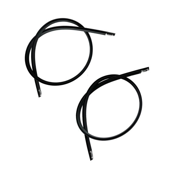 2pcs Car Roof Rubber Drip Side Finish Moulding Seal Strips Trim Waterproof For Honda Civic EK2 EK3 EK4 EK9 1996-2000