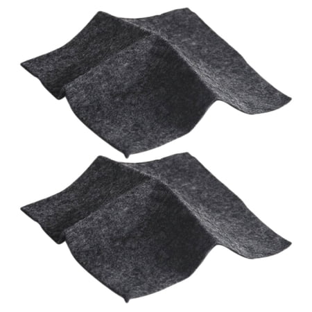 2pcs Car Scratch Cloth Polish Cloth Repair Tool Nano Surface Rags (Grey)