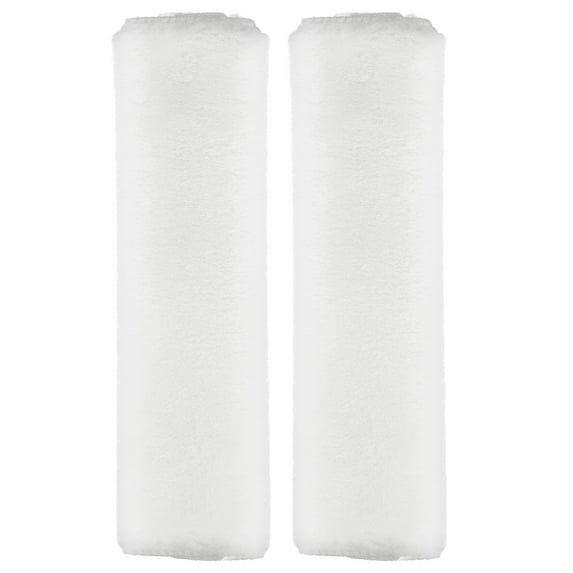 2pcs Car Seat Belt Pad Soft Fiber Seatbelt Shoulder Strap Covers Comfortable Driving Cushion Universal Car Accessories for Car, White