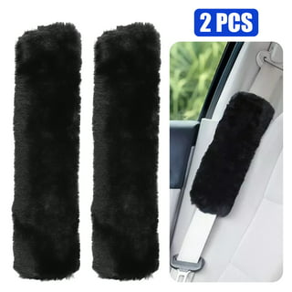 Yirtree 1 Pair Car Seat Belt Pads Seatbelt Protector Soft Comfort Seat Belt  Shoulder Strap Covers Harness Pads Helps Protect Your Neck and Shoulder  Protection Pad Cover 