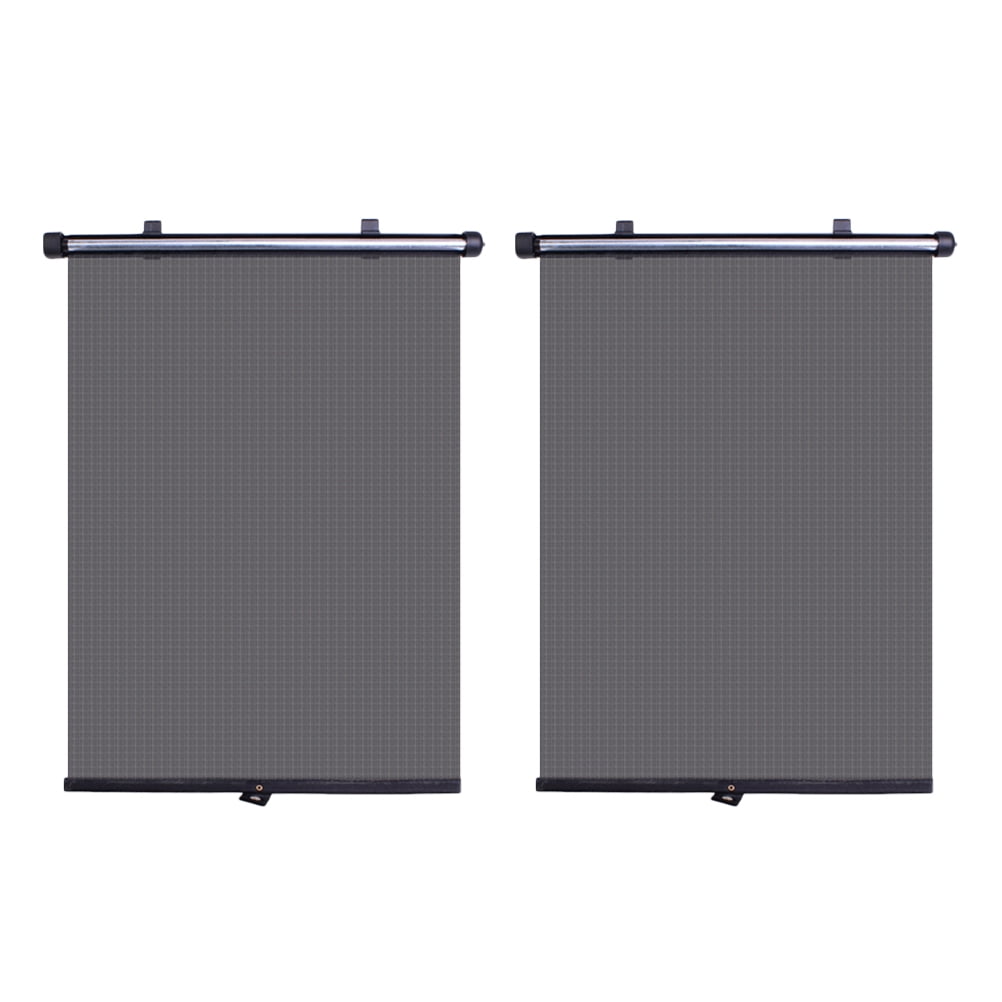 2pcs Car Side Window Sunshade Retractable UV Sun Protection Car Window