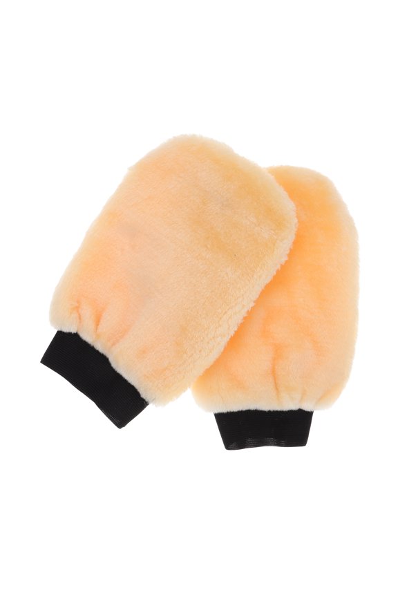 2pcs Car Washing Gloves Buffing Pad Car Washing Gloves Wash Mitts Car Wash Gloves Mitt Car Mitts for Washing