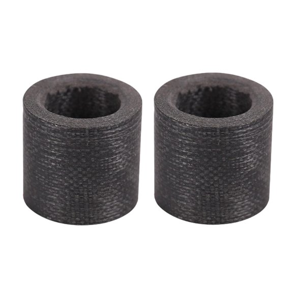 2pcs Carbon Fiber Billiard Cue Ferrules for Pool and Snooker, Wear-Resistant Tip Replacement with Precision Fit, Available in 12mm/13mm/14mm OD for Enhanced Ball Control(14mm)