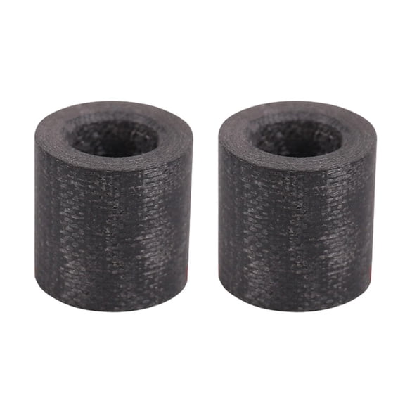 2pcs Carbon Fiber Billiard Cue Ferrules for Pool and Snooker, Wear-Resistant Tip Replacement with Precision Fit, Available in 12mm/13mm/14mm OD for Enhanced Ball Control(13mm)