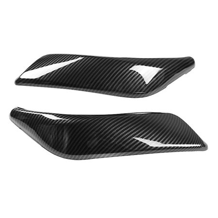 2pcs Carbon Fiber Car Inner Door Handle Trim Pull Grab Panel Handle Cover For- F20 F22 F23 12-18 2