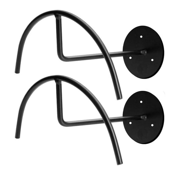 2pcs Carbon Steel Semicircle Rack Baseball Hat Storage Shelf Wall Hanging Hat Stand Hat Support