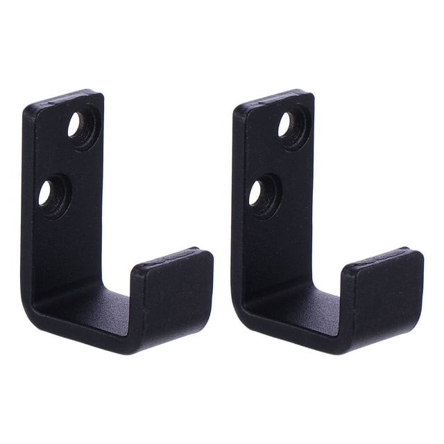 2pcs Carbon Steel Sliding Barn Door Bottom Heavy Duty Floor Guide Stay