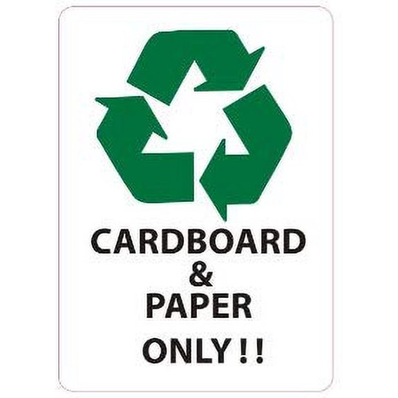 2pcs - Cardboard and Paper ONLY Sticker (Sticker,White, 5X7)(ref-2022-4)