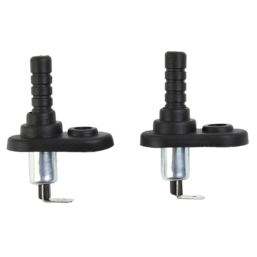 2-Piece Universal Rubber Door/Bonnet Light Switch Set - Replacement Plunger Switch