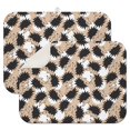 thumbnail image 1 of 2pcs Cartoon Hedgehog Sink Drying Mat - Absorbent & Reusable Kitchen Mat with Adorable Hedgehog Print, Thick 3-Layer Construction, 1 of 4