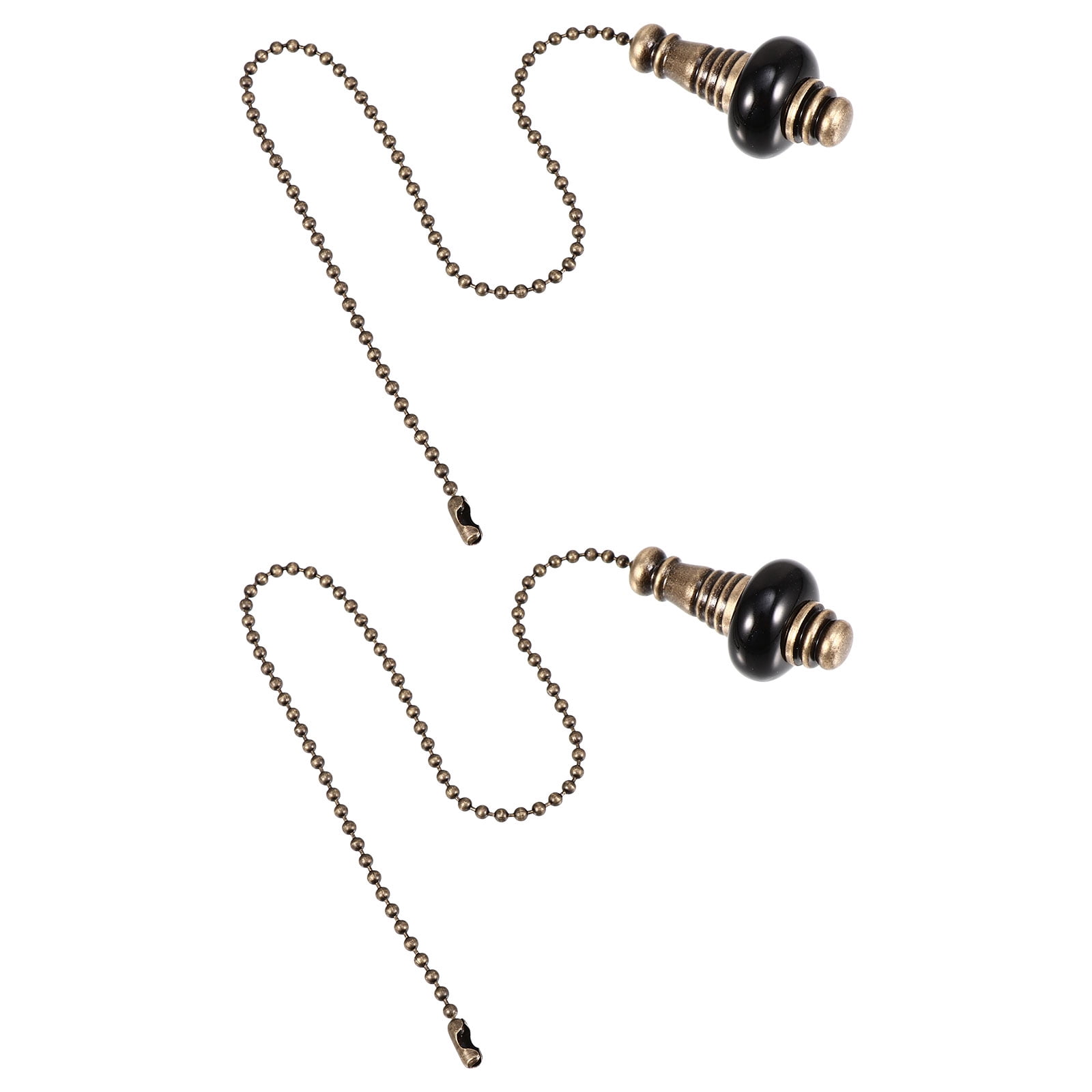 2pcs Ceiling Fan Chain Pulls Pendant Lamp String Hanging Chandelier Extension Chains for Garden
