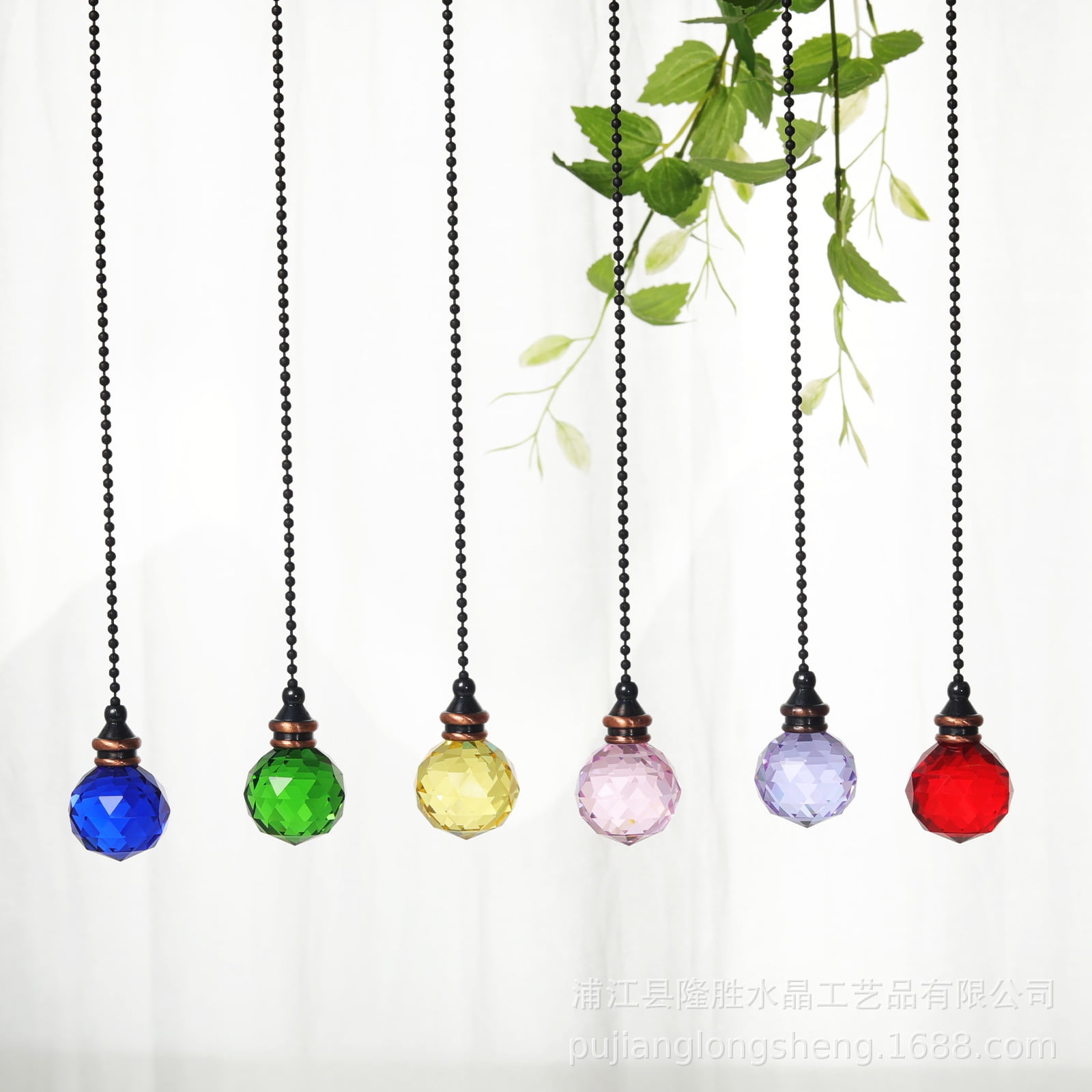 2pcs Ceiling Fan Hanging Chains Ceiling Fan Pull Chains Hanging Pendant Ceiling Fan Accessories