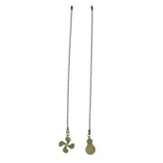 2pcs Ceiling Light Pull Chains Ceiling Fan Chain Extension Chandelier Chain Pendant