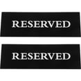Reserved Unit Signs 2pcs Chair Reserved Signs Reserved Seating Signs Wedding Party Reserved ...