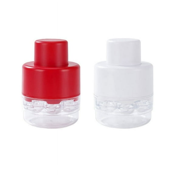 2pcs Cherry Pitter Tool,7 Holes Up Cherry Core Pit Remover,Household Portabble Cherry Pitter Machine for Kitchen