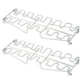 thumbnail image 1 of 2pcs Chicken Wing Leg Grill Rack Folding Barbecue Oven Roaster Stand, 1 of 12