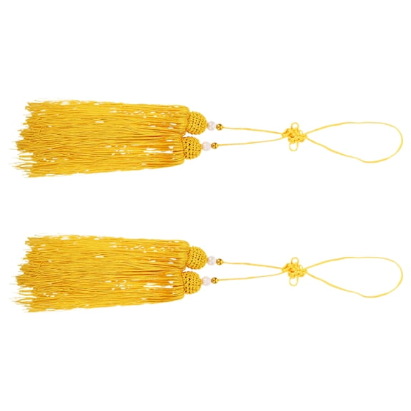2pcs Chinese Knot Tassels Traditional Chinese Knot Chinese Style Decorations For Handicraft Decoration Chinese Sword Decor